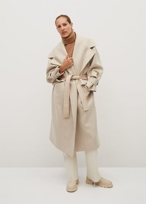 mango wrap coat