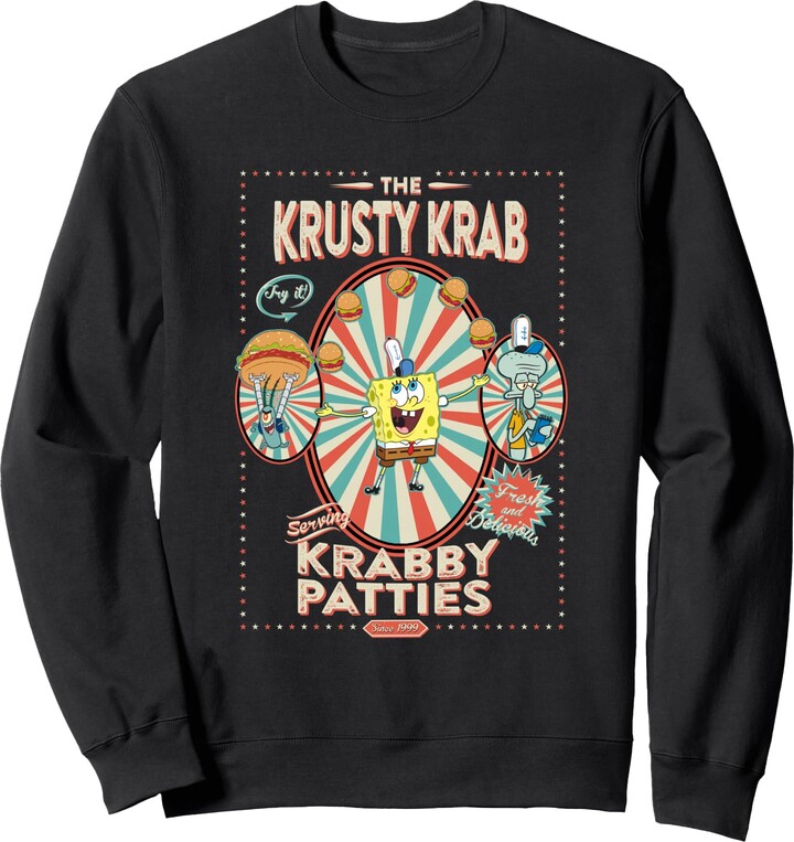 SpongeBob Squarepants The Krusty Krab Since 1999 Vintage Ad Sweatshirt
