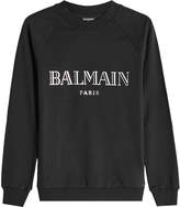Balmain Printed Cotton Sweatshirt 