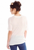 Thumbnail for your product : Wildfox Couture Baby Bella Perfect Tee in Vintage Lace White