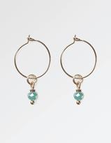 Thumbnail for your product : Fat Face Single Bead Hoop Earrings