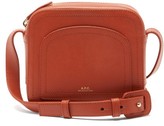 Thumbnail for your product : A.P.C. Louisette Smooth-leather Cross-body Bag - Brown