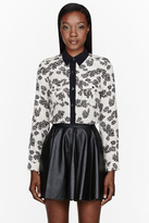 Thumbnail for your product : Marc by Marc Jacobs Cream Silk Crepe Rae Rae Tulip Blouse