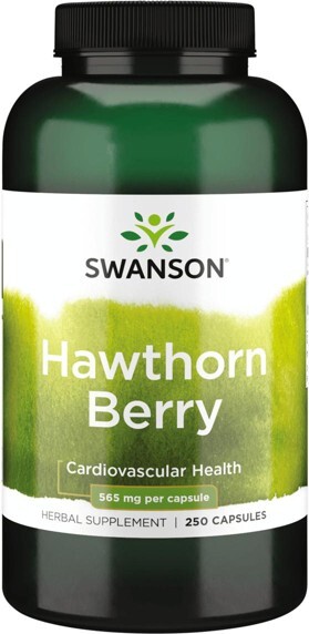 Swanson Health Products SwansonHawthornBerry,HelpsSupportHealthyBloodLipid&BloodPressureLevelsInTheNormalRange,565mg(250Capsules)