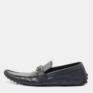 Louis Vuitton Men's Blue Epi Leather Moccasin Car Shoes Loafers 8 rubber  soles ref.777981 - Joli Closet