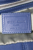 Thumbnail for your product : Giorgio Armani Blue Leather Magnetic Popper Closure Medium Sized Tote Handbag