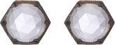 Thumbnail for your product : Cathy Waterman Women's Hexagonal Studs-Colorless