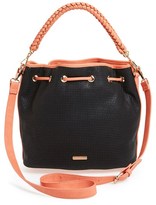 Thumbnail for your product : Nordstrom URBAN EXPRESSIONS HANDBAGS Drawstring Faux Leather Hobo Exclusive)