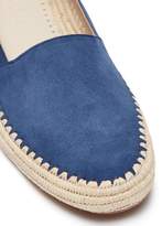 Thumbnail for your product : CASABLANCA 'Diego' raffia midsole suede skates