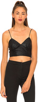 Thumbnail for your product : Motel Rocks Motel Montanna Crackle Top in Black