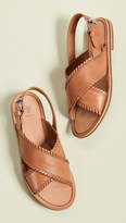 Thumbnail for your product : Frye Robin Feather Crisscross Sandals