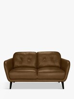 Thumbnail for your product : John Lewis & Partners Arlo Small 2 Seater Leather Sofa, Dark Leg