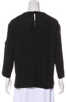 Thumbnail for your product : IRO Long Sleeve Scoop Neck Blouse
