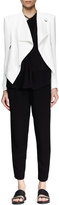 Thumbnail for your product : Helmut Lang Sugar Cropped Drape Jacket