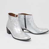 Thumbnail for your product : Swildens Silver Leather Low Boots
