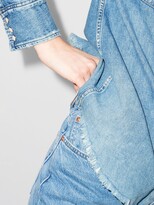 Thumbnail for your product : RE/DONE Upcycled '50s western denim shirt