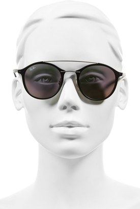Ray-Ban Women's 49Mm Aviator Sunglasses - Green Mirror