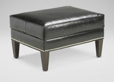 Thumbnail for your product : Ethan Allen Baldwin Leather Ottoman