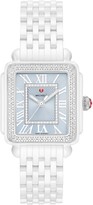 Thumbnail for your product : Michele Deco Madison Mid Diamond Watch Head & Ceramic Bracelet, 16mm