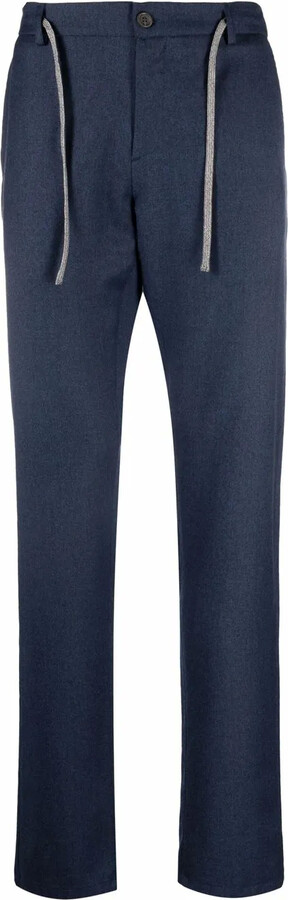 Canali Drawstring-Waist Chinos