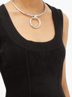 Alaia William Vintage Sleeveless Stretch Mini Dress - Womens - Black