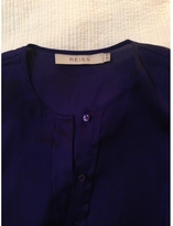 Thumbnail for your product : Reiss Purple Silk Top