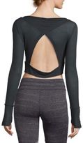 Thumbnail for your product : Free People Battu Cotton Cropped Top