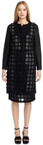 Thumbnail for your product : Brooks Brothers Bow Tulle Lace Coat