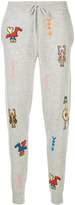 Thumbnail for your product : Parker Chinti & intarsia pattern jogging bottoms