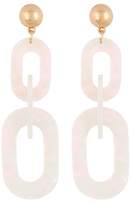 Thumbnail for your product : Free Press Chain Link Resin Drop Earrings