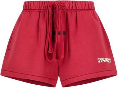 Essentials Logo Printed Drawstring Shorts