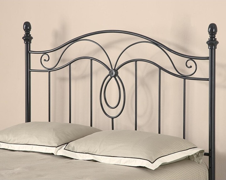 Lyncrest Elegant Full/ Queen Dark Grey Metal Headboard ShopStyle