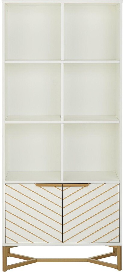 Metro Tall Wide Extra Deep Bookcase, Home Essentials Metro Tall Wide Extra Deep Bookcase White
