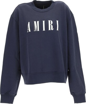 Amiri Logo Printed Crewneck Sweatshirt