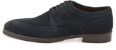 Thumbnail for your product : Gordon Rush Richards Suede Wing Tip, Navy