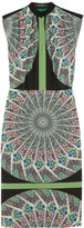 Thumbnail for your product : Etro Printed washed-silk dress