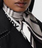 Thumbnail for your product : Burberry Silk Multi-Patterned Scarf