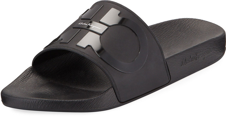ferragamo groove 2 slides