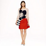 Thumbnail for your product : J.Crew Fluted skirt in double crepe