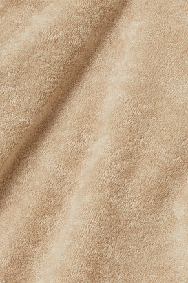 Skin Mahlia Cotton-blend Terry Sweater - Neutrals