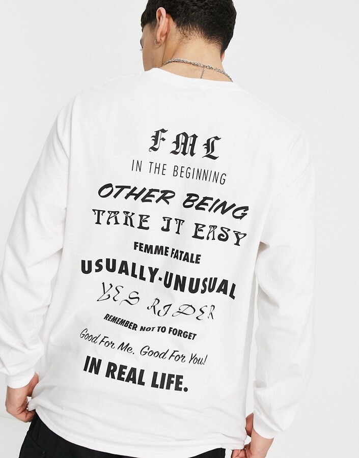topman long sleeve t shirt