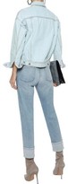 Thumbnail for your product : J Brand Sadey Slim Straight Cropped Mid-rise Straight-leg Jeans