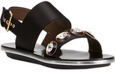 Thumbnail for your product : Marni Jeweled Slingback Sandals