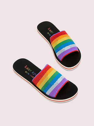 womens rainbow colored sandals