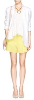 Thumbnail for your product : Nobrand Iconic cady tailored shorts