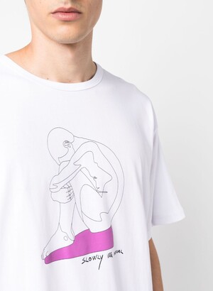 Societe Anonyme illustration-print cotton T-shirt