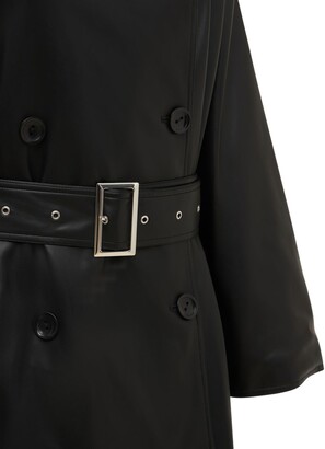 Stand Studio Hope Luscious Long Faux Leather Trench