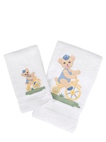 Thumbnail for your product : Embroidered Cotton Towel Set