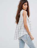 Thumbnail for your product : Pepe Jeans Bobbi Check Smock Singlet