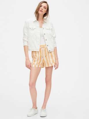 Gap Utility Pull-On Shorts in Linen-Cotton